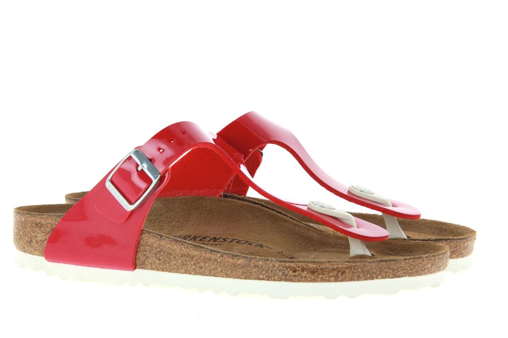 Birkenstock Pantolette GIZEH NORMAL TANGO RED PATENT (39) Birkenstock Pantolette GIZEH NORMAL TANGO RED PATENT (39)