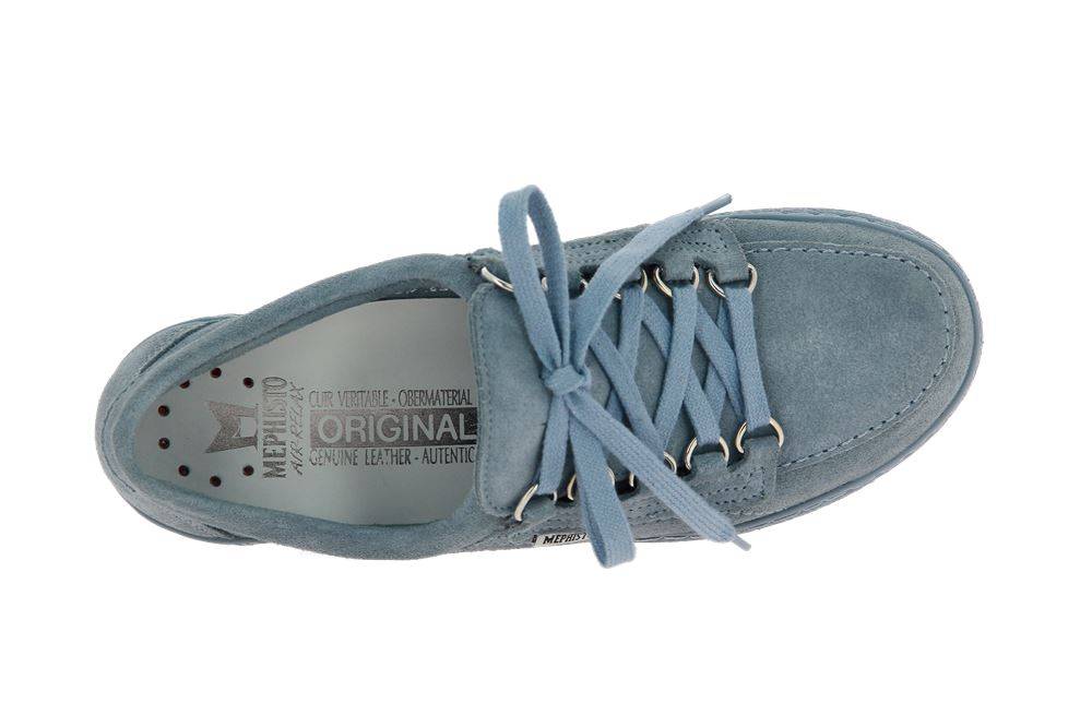Mephisto Sneaker LADY SEA BLUE VELOUR (39)