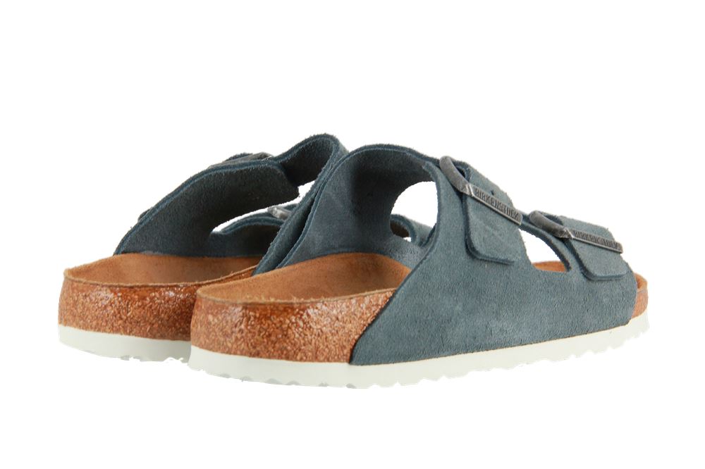 Birkenstock Pantolette ARIZONA STONE BLUE (40)