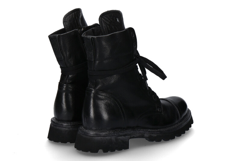 Moma Damen- Biker Boots POLACCO CUSNA NERO (36)