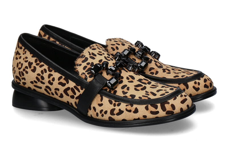 Jeannot LoaferSJ503U CAVALLINO- leopardino
