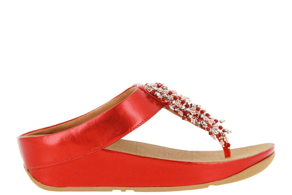 Fitflop Pantolette RUMBA BEADED TOE-POST SANDALS