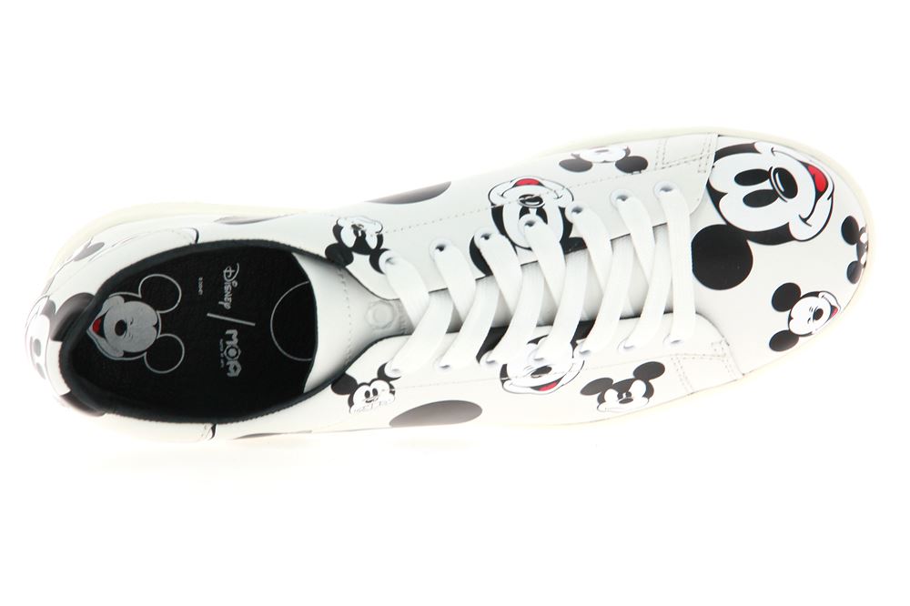 Master of Arts Sneaker ACTION LEATHER WHITE MICKEY  (43)