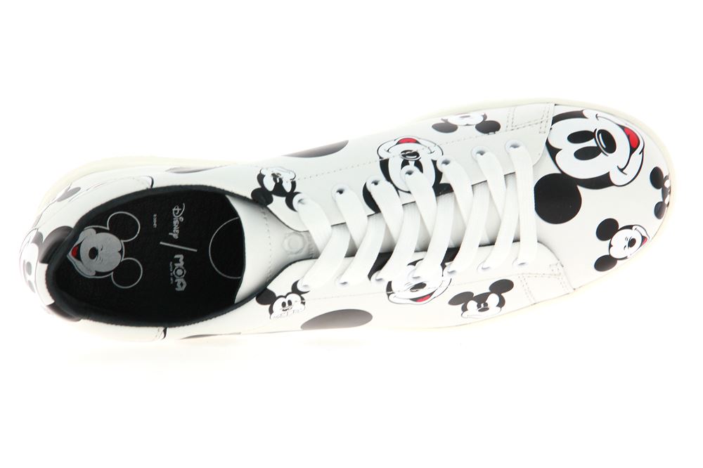 Master of Arts Sneaker ACTION LEATHER WHITE MICKEY  (41)