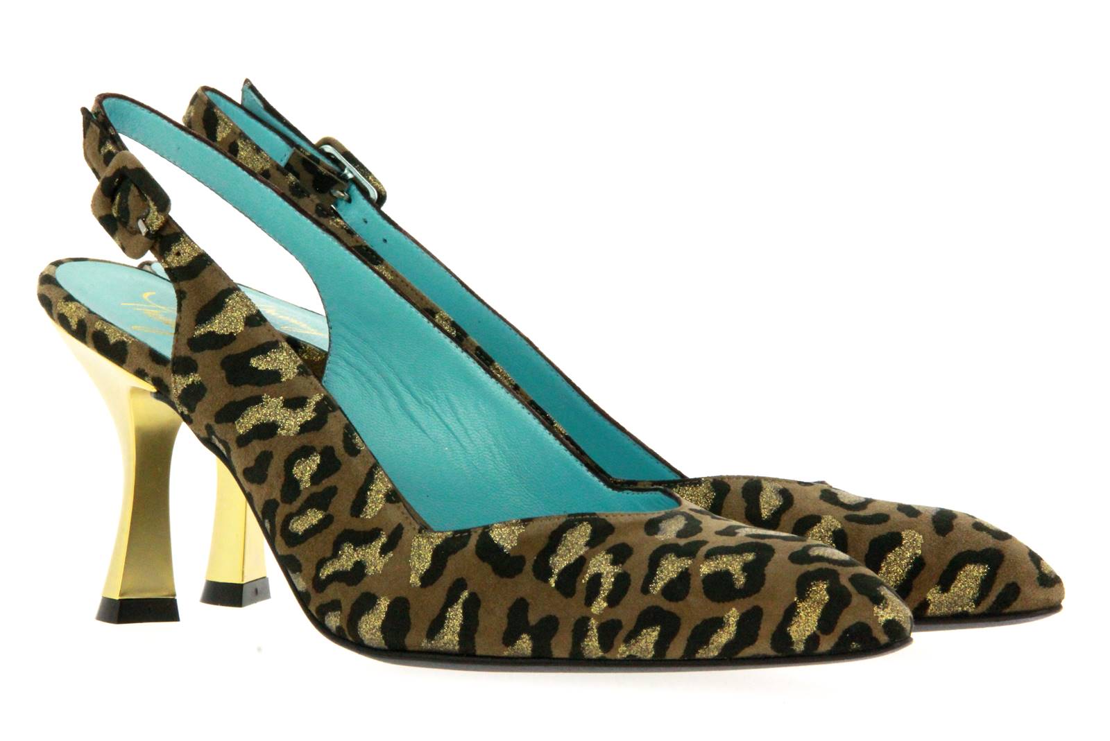 Thierry Rabotin Slingpumps MANIE NUBA OLIVE BROWN (38) Thierry Rabotin Slingpumps MANIE NUBA OLIVE BROWN (38)