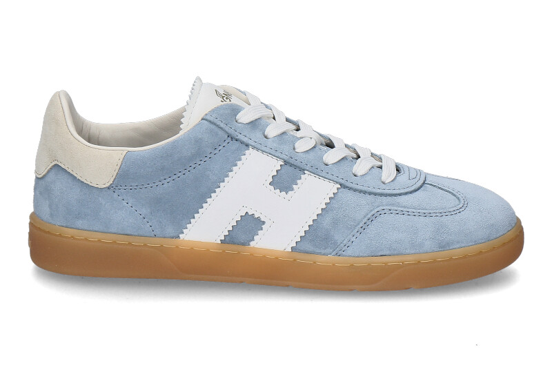 Hogan Damen- Sneaker COOL ALLACCIATO- himmelblau/ weiss