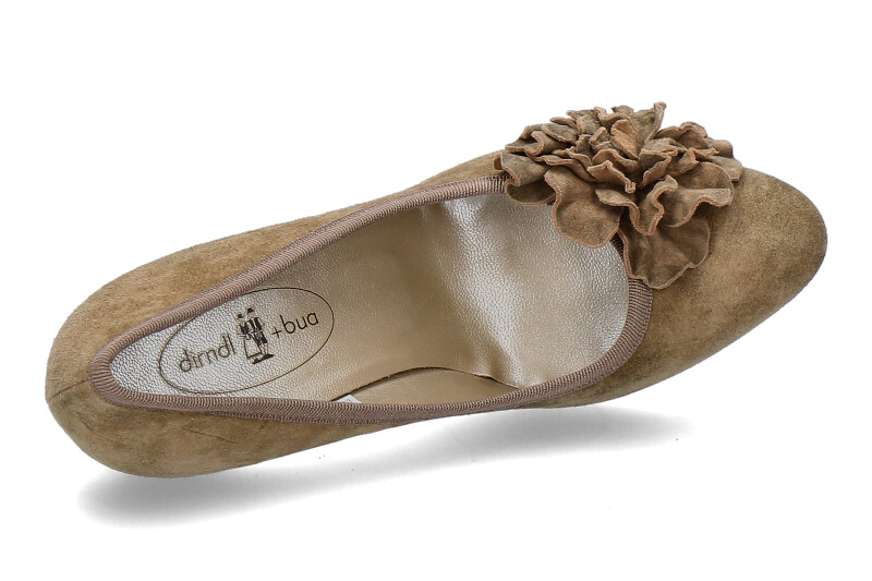 dirndl + bua Pumps ANTIKBOCK STEIN (38) dirndl + bua Pumps ANTIKBOCK STEIN (38)