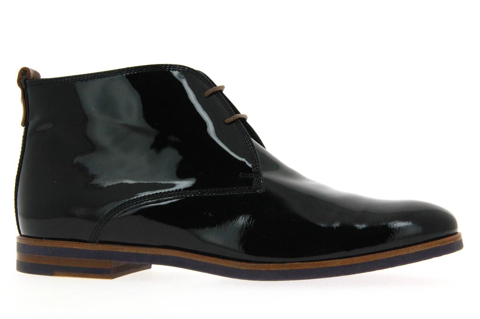 Attilio Giusti Leombruni Schnürstiefelette VERNICE NERO (37½)