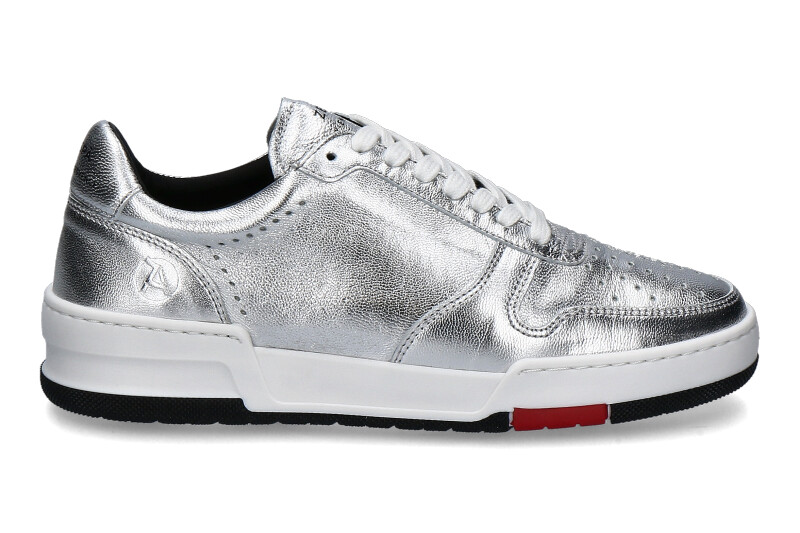 Zespa Sneaker MAX CUIR FANTAISIE SILVER