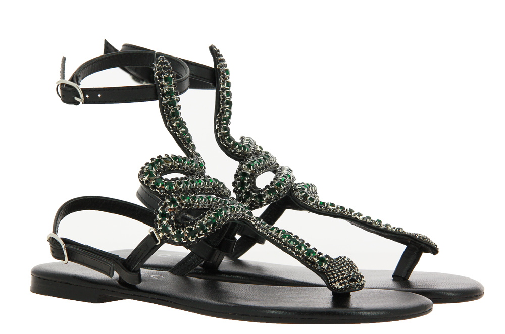 Mosaic Zehenstegsandale BLACK JE5884 Mosaic Zehenstegsandale BLACK JE5884