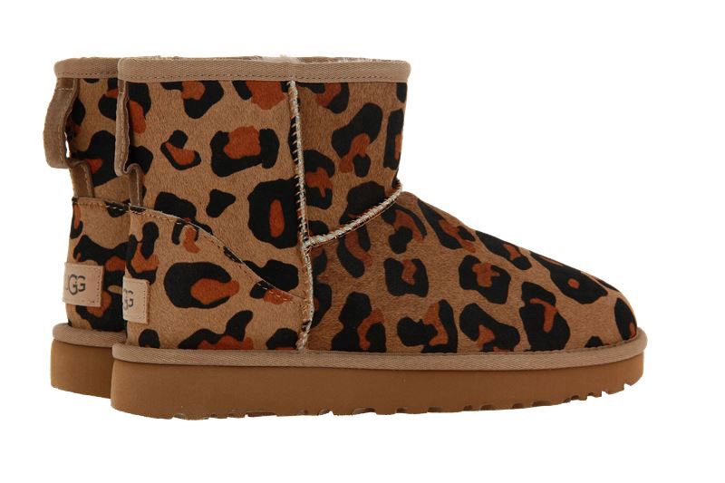 UGG Australia Boots CLASSIC MINI II LEOPARD (37 )