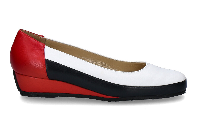 Bagnoli Slipper BIANCO ROSSO BLU (42½)