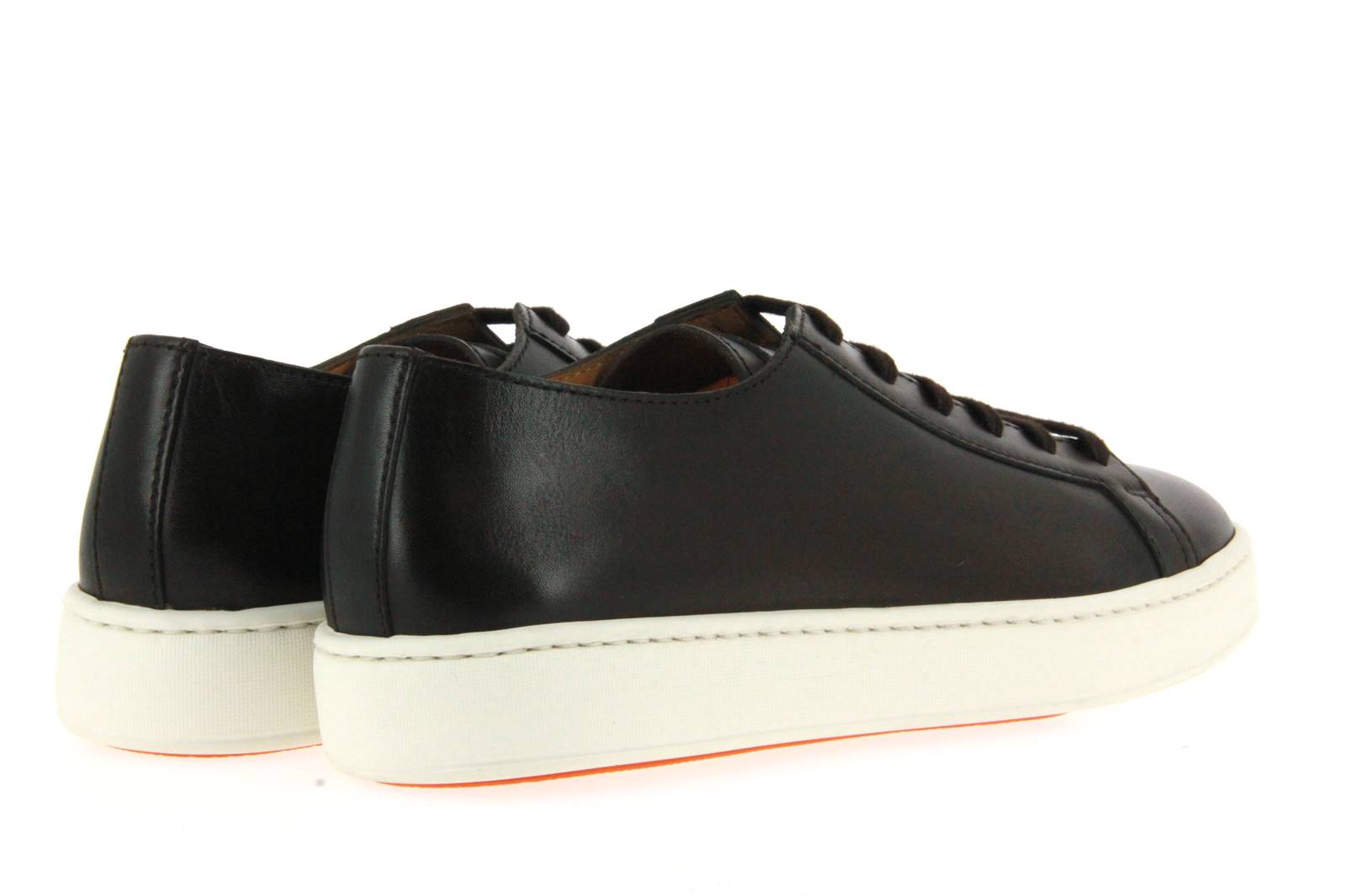 Santoni Sneaker BONTIC LEATHER DARK BROWN (42½)