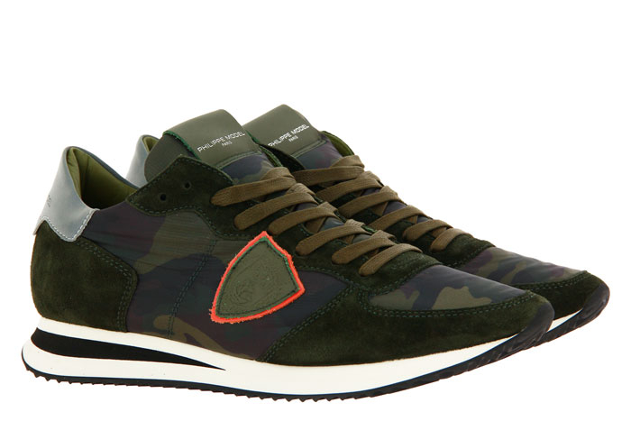 Philippe Model Sneaker TROPEZ CAMOUFLAGE MILITARE (44)