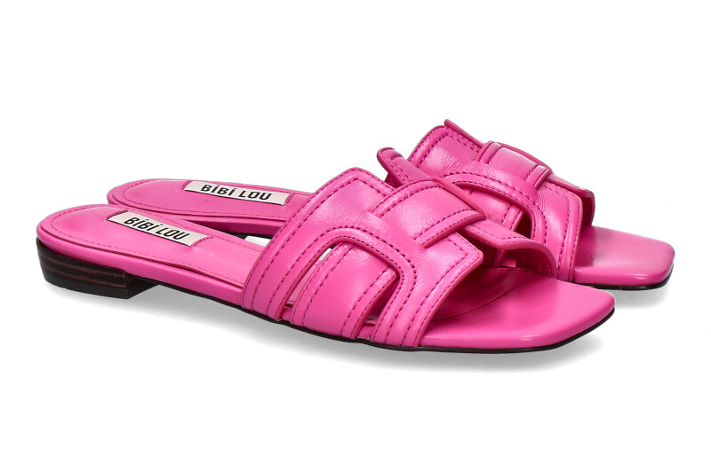 Bibi Lou Pantolette CREMES NAPPA MAGENTA