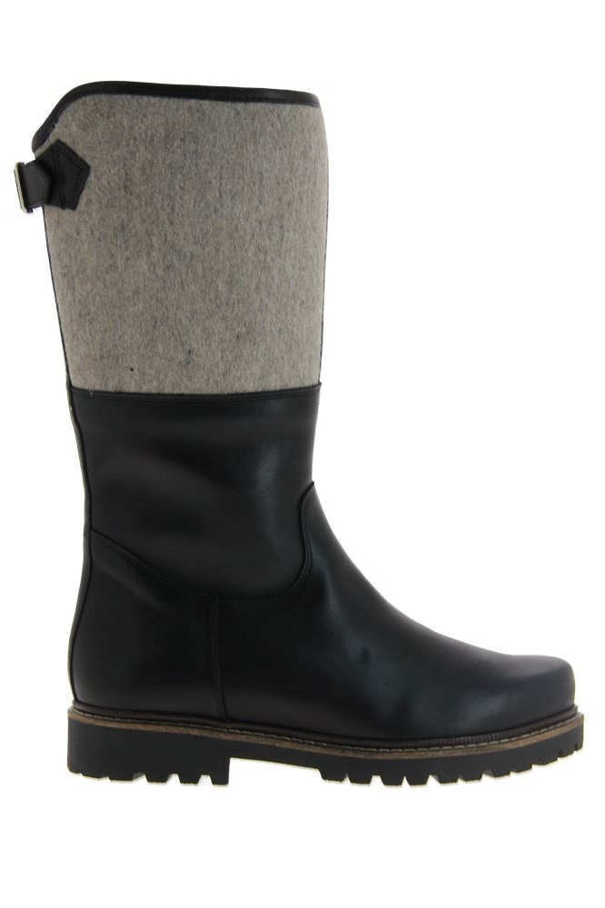 Dirndl + Bua Stiefel gefüttert PANIOLO FILZ SCHWARZ GRAU (44) Dirndl + Bua Stiefel gefüttert PANIOLO FILZ SCHWARZ GRAU (44)