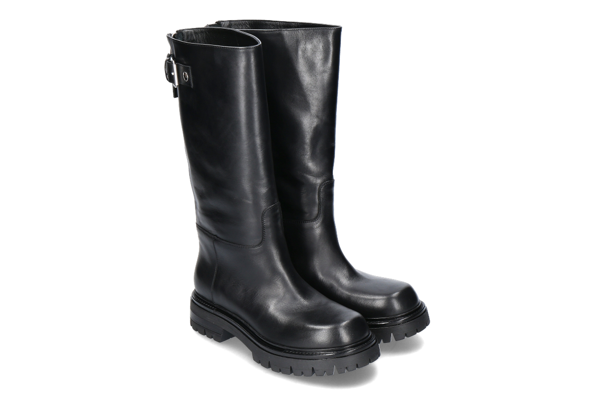 Elena Iachi Damen- Stiefel TRUCK- schwarz/ nero