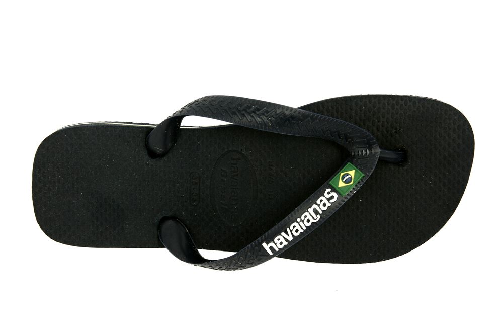 Havaianas Zehenstegsandale BRASIL LOGO BLACK (41-42)