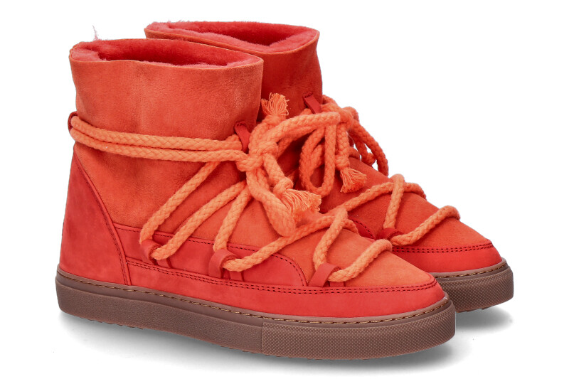 INUIKII Sneaker Boots gefüttert CLASSIC NUBUK SALMON