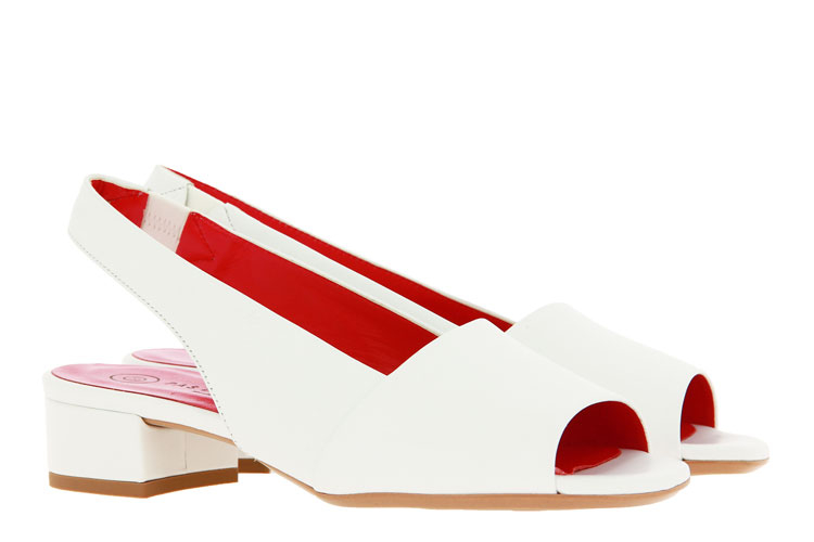 Pas de rouge Sandale NAPPA BIANCO (36)