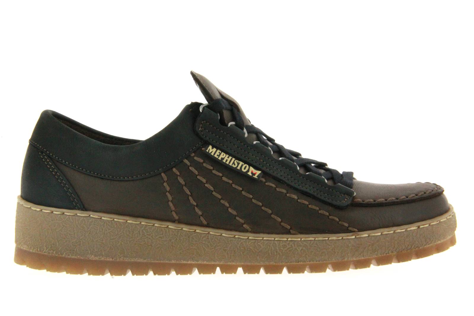 Mephisto Schnürschuh RAINBOW RAINBUCK DARK BROWN (45)