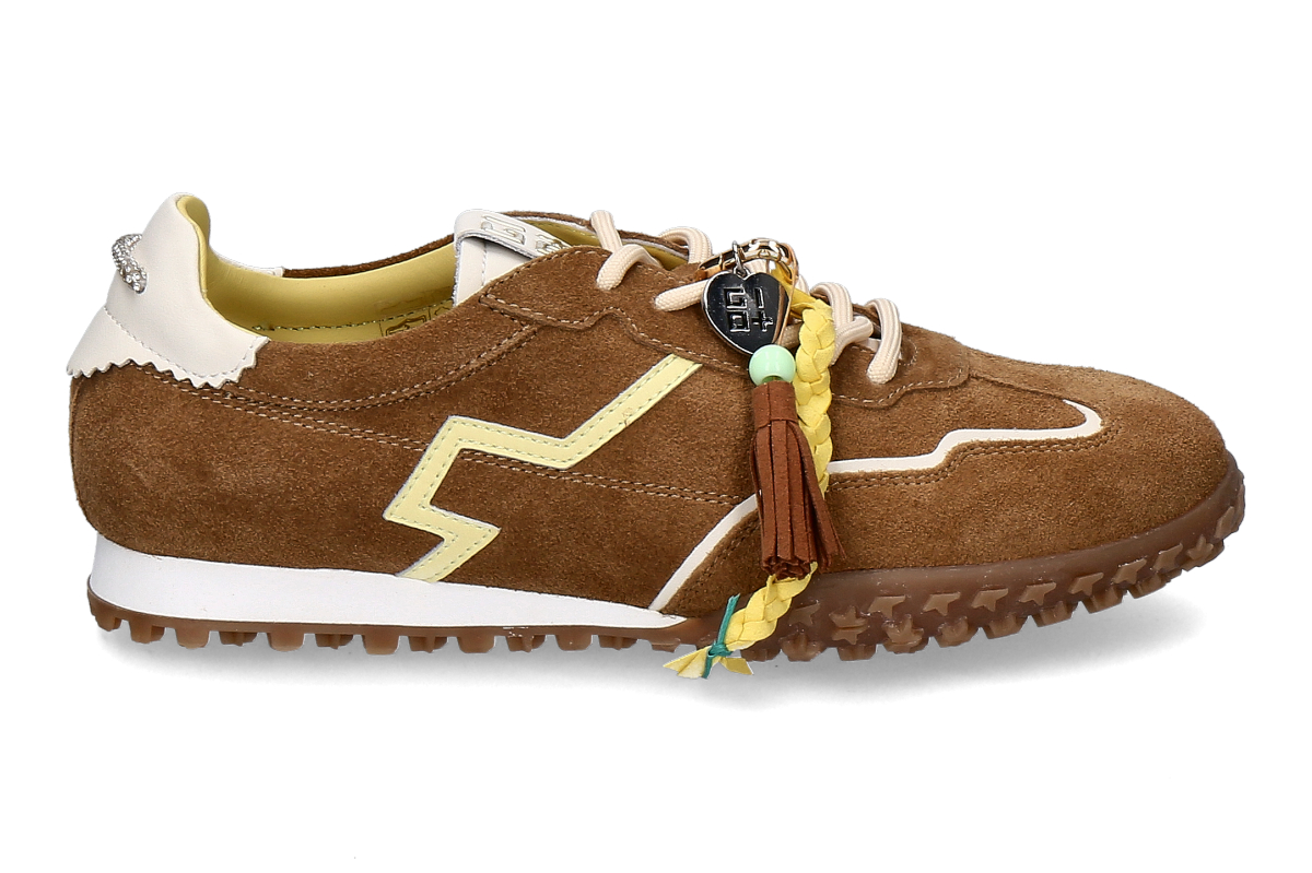 Gio+ Damen- Sneaker CIELO07 COMBI- braun/ brown