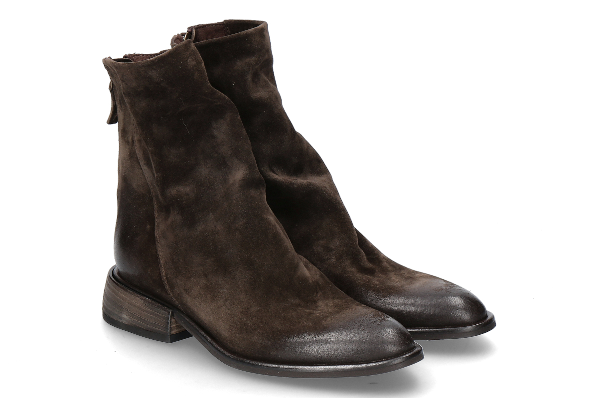 mimmù Stiefelette CASHMERE PALUDE- palude/ dunkelbraun