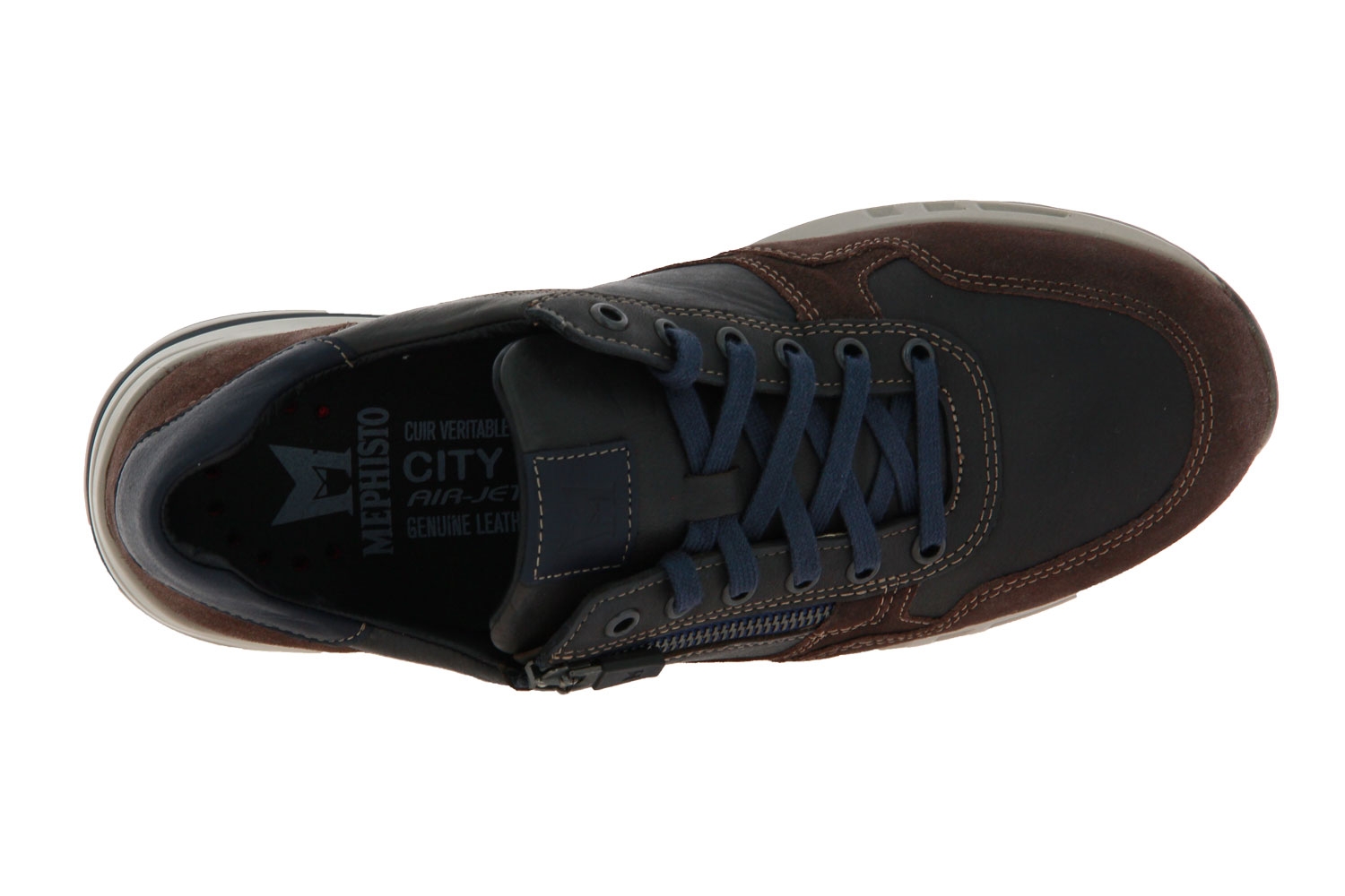 Mephisto Sneaker BRADLEY VELOURSPORT DARK GREY (41)