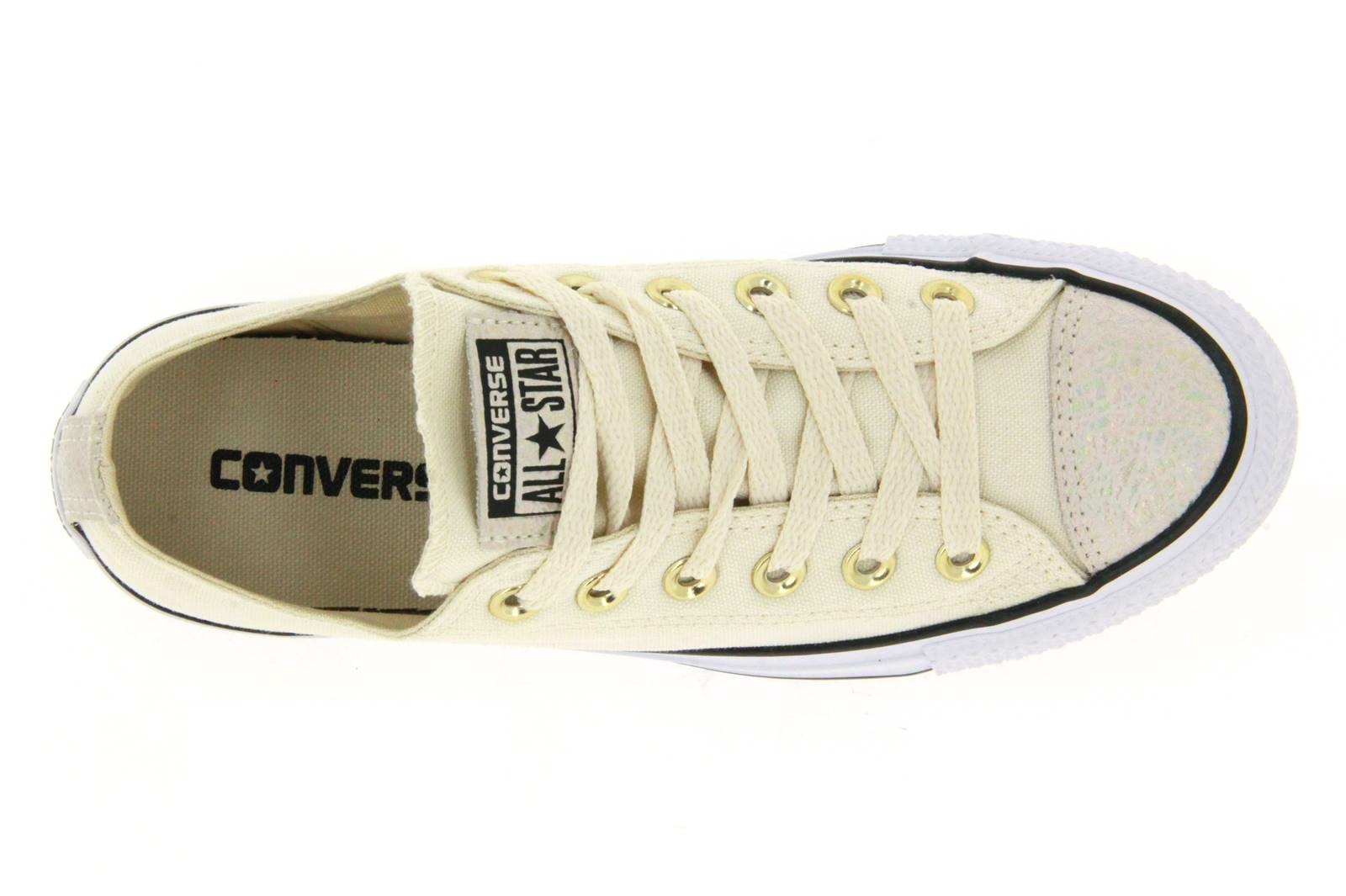 Converse ALL STAR CHUCK CTAS OX PARCHMENT BLACK (40)