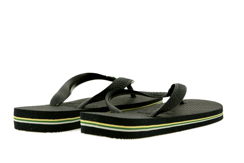 Havaianas Zehenstegsandale MEN BRASIL LOGO BLACK (41-42)