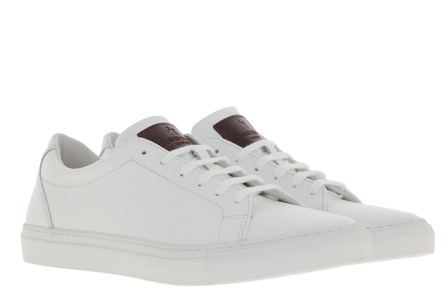Ludwig Reiter Sneaker TENNIS GOLFGRAIN WEIß (42)