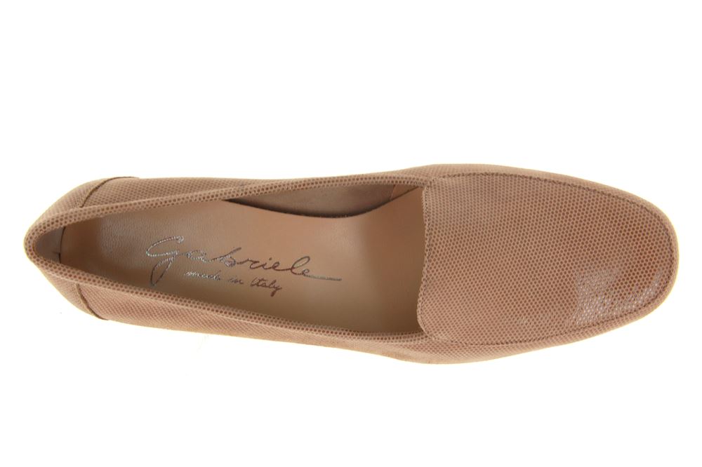 Gabriele Slipper SOIA PRINTED LEATHER COGNAC (40½)