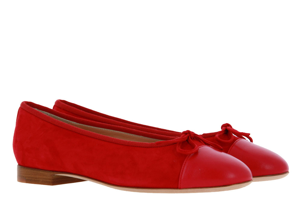 Unützer Ballerina CAMOSCIO DONNA PELLE ROSSO (38)