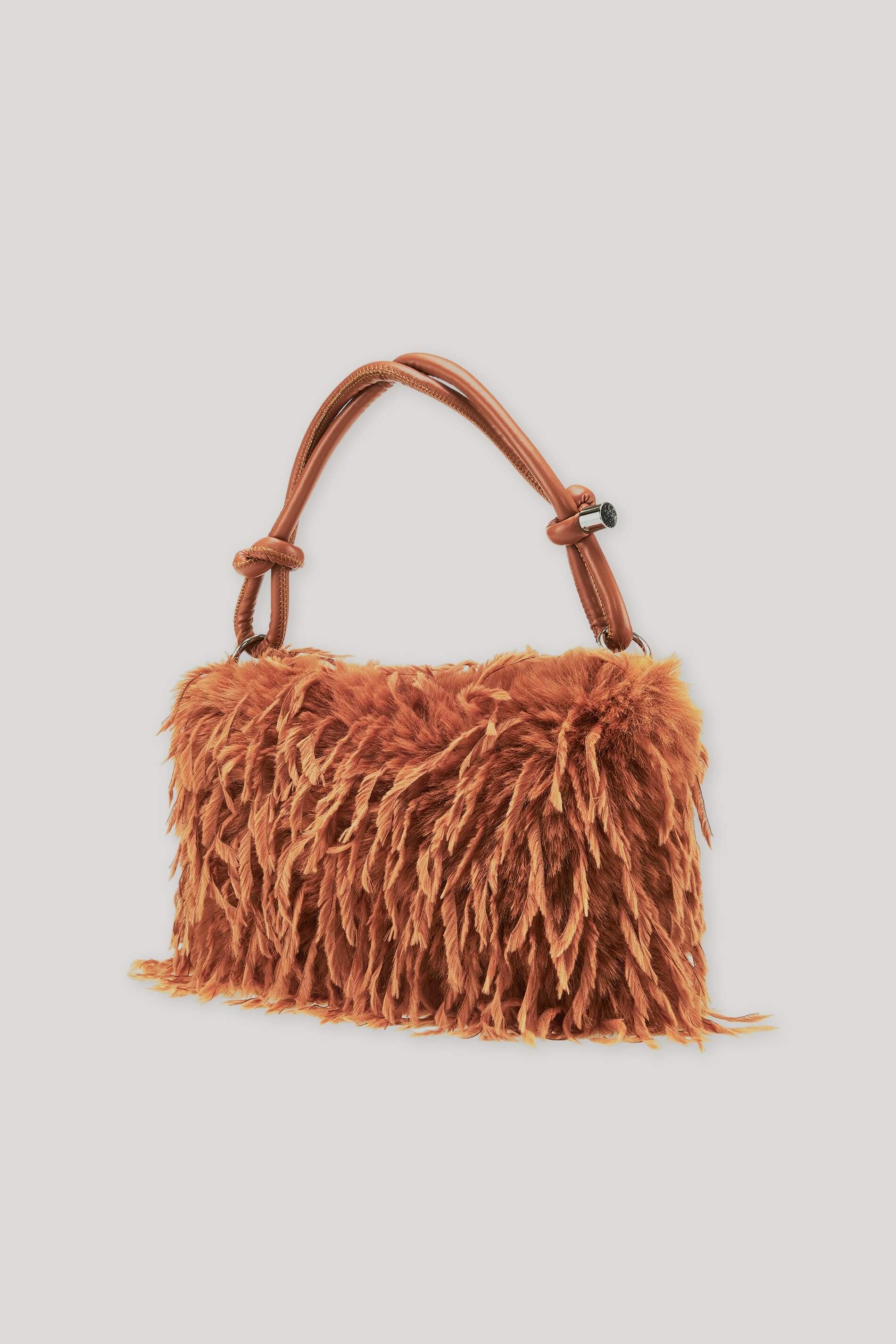 Luisa Cerano Tasche FELL-OPTIK - cinnamon/hellbraun