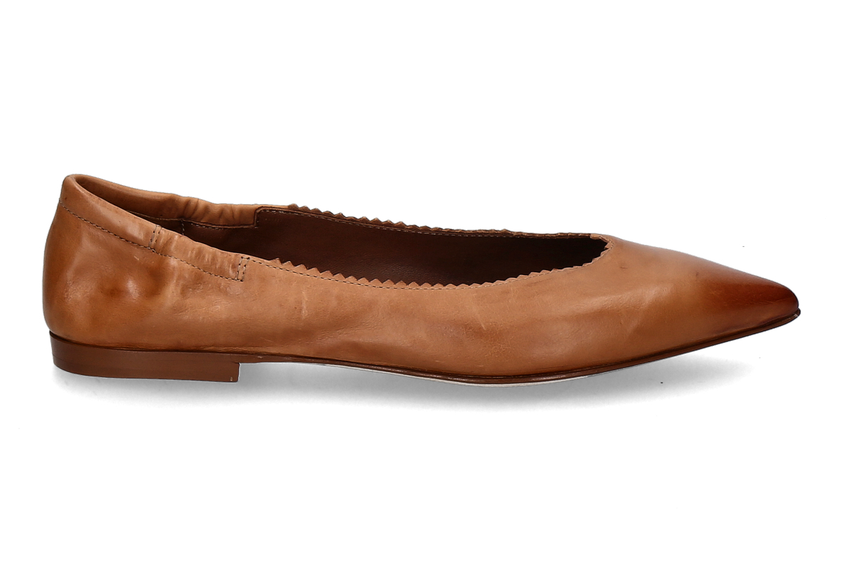 Pomme d'Or Ballerina INGRID NATURE CUOIO- toffee/ mittelbraun