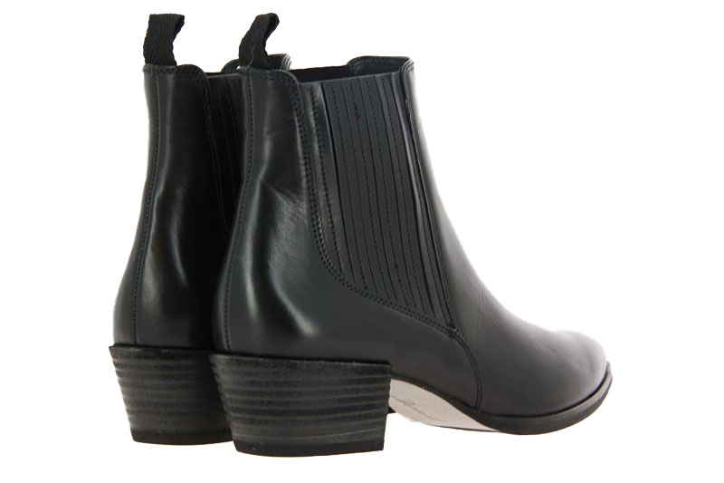 Paul Green Stiefelette BRUSH CALF BLACK (38½)