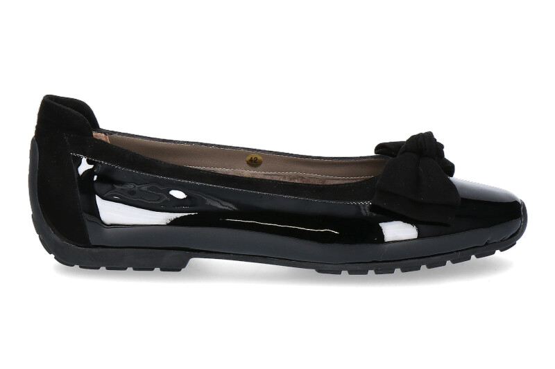 Mania Ballerina gefüttert PIUMA NERO CAMOSCIO NERO MONTONE (39½) Mania Ballerina gefüttert PIUMA NERO CAMOSCIO NERO MONTONE (39½)