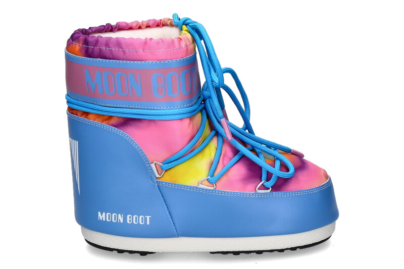 Moon Boot Snowboot ICON LOW TIE DYE- blue