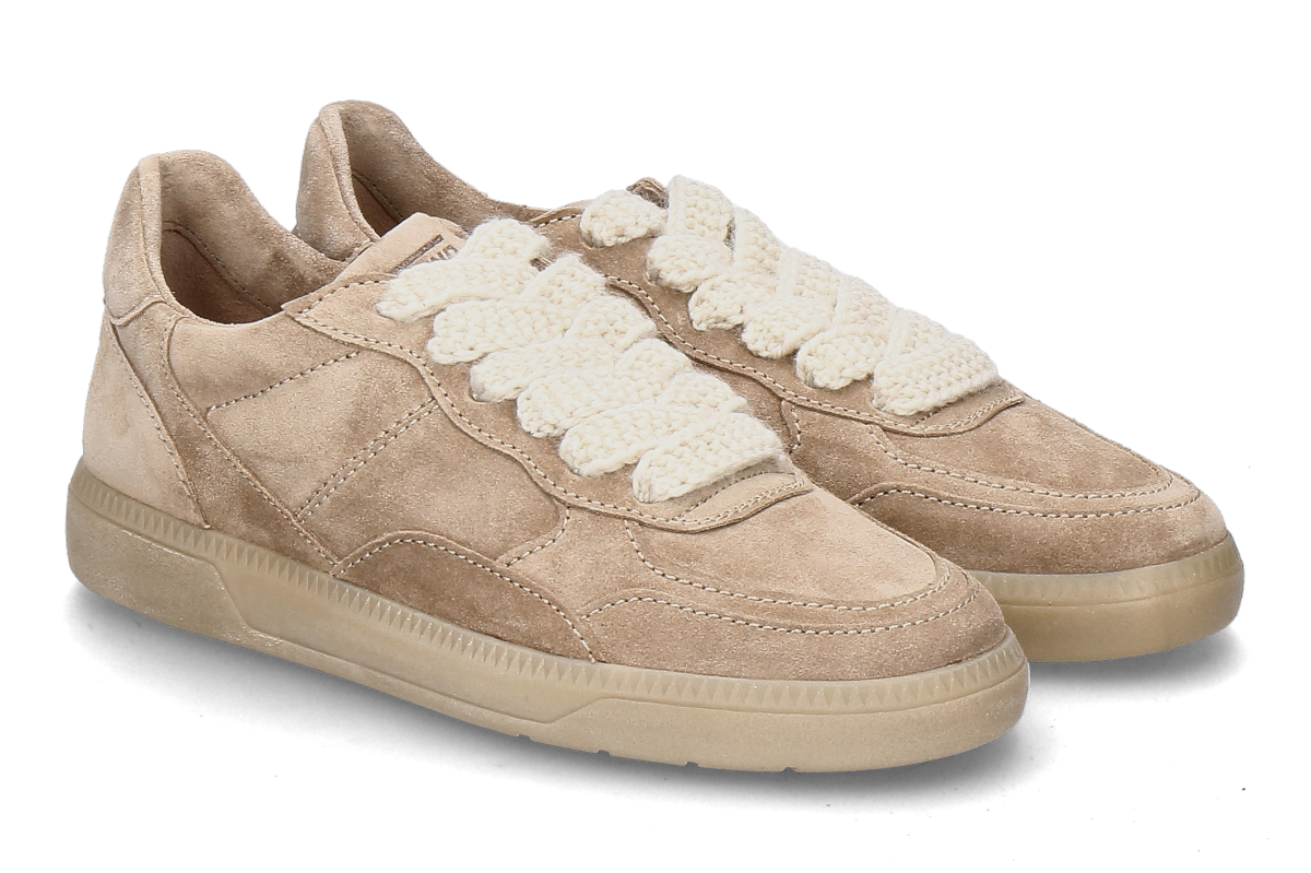 Kennel & Schmenger Sneaker POP SUEDE KNIT LACE- nuts/ hellbraun