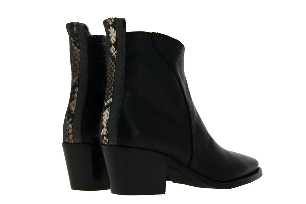 Donna Carolina Stiefelette TEXAS NERO DIAMANTE ROCCIA SUOLA (36)