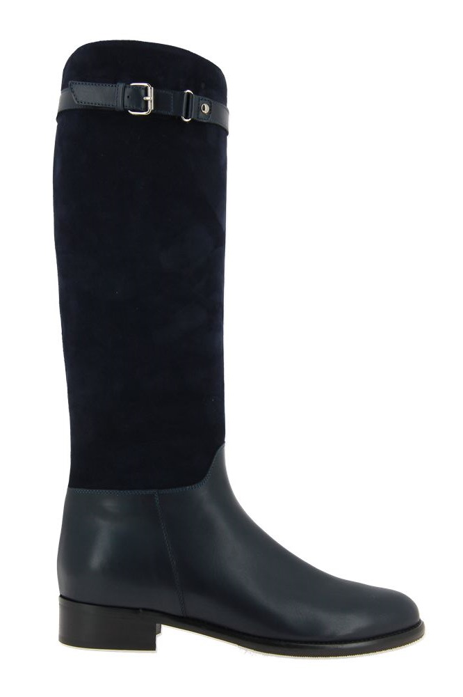 Maretto Stiefel BLUE CAMOSCIO  (36)