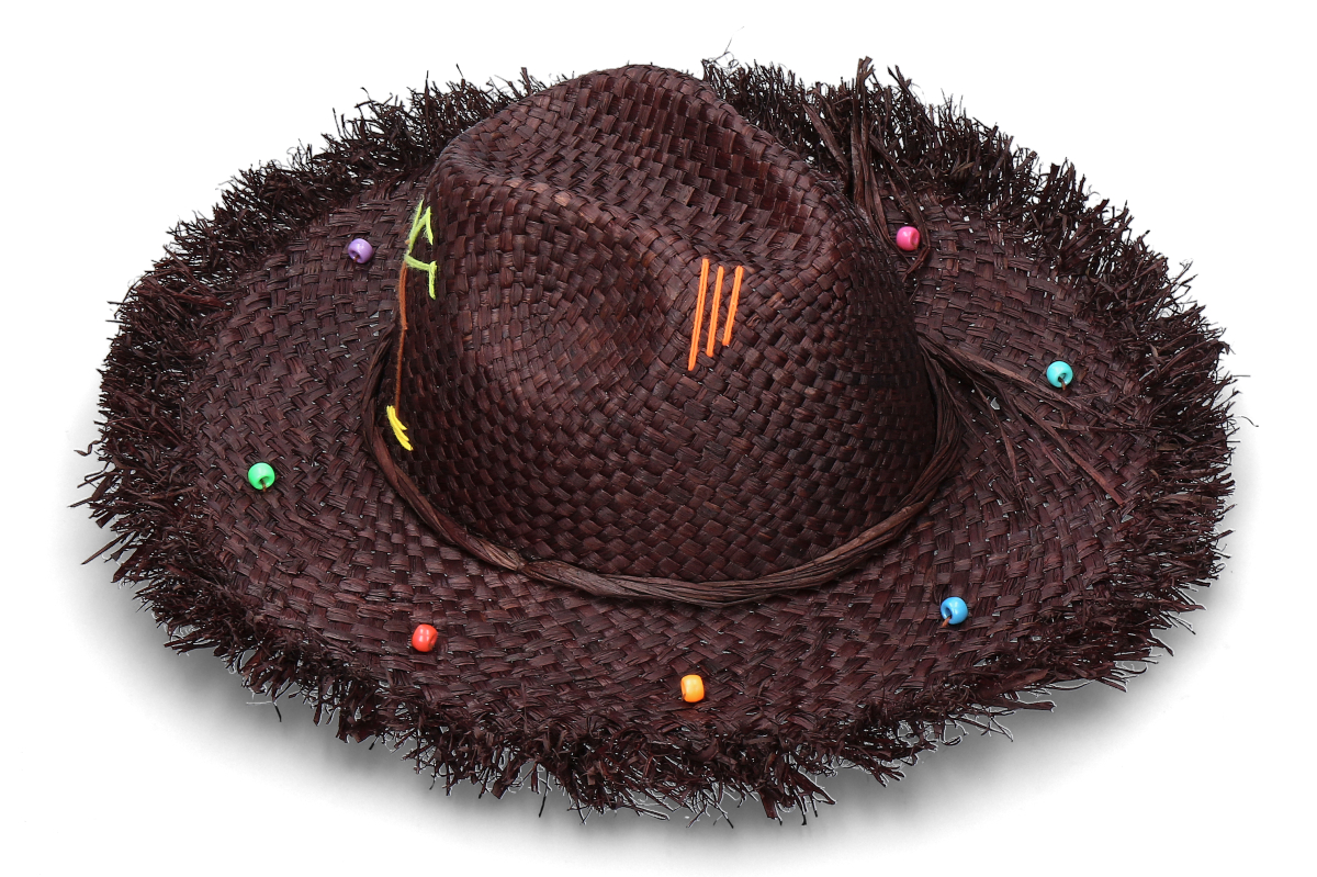 The Hat Gang Strohhut MADAGASCAR- marrone/ dunkelbraun