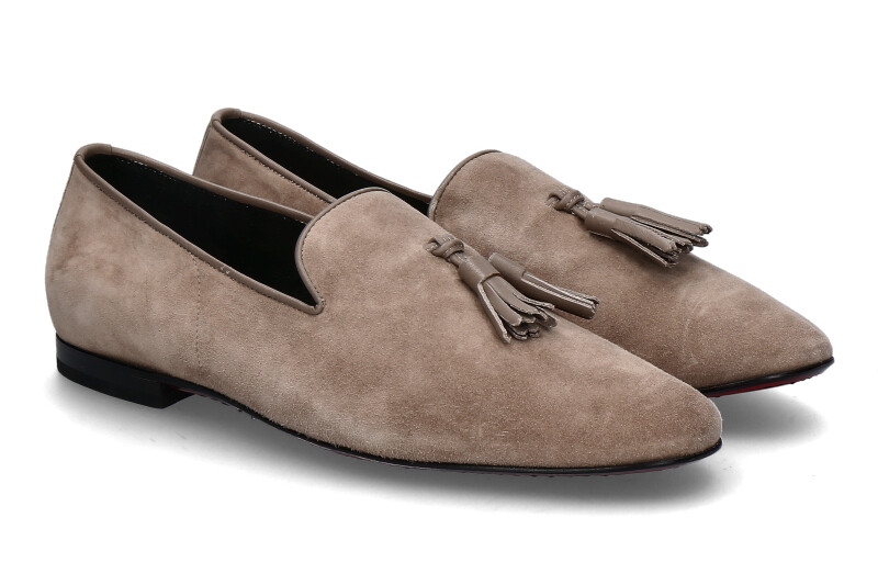 Fernando Pensato Loafer CLYDE CAMOSCIO TAUPE (43)