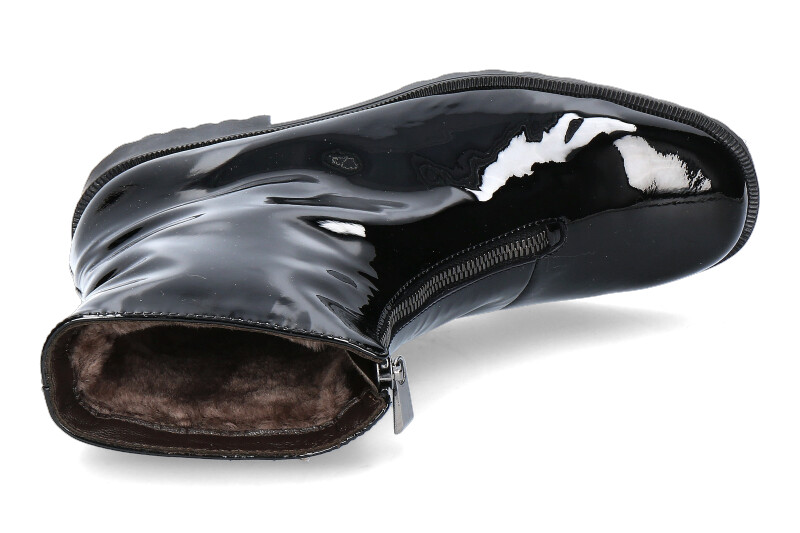 Brunate Stiefelette gefüttert mit Lammfell VERNICE NERO ZIP (39½) Brunate Stiefelette gefüttert mit Lammfell VERNICE NERO ZIP (39½)