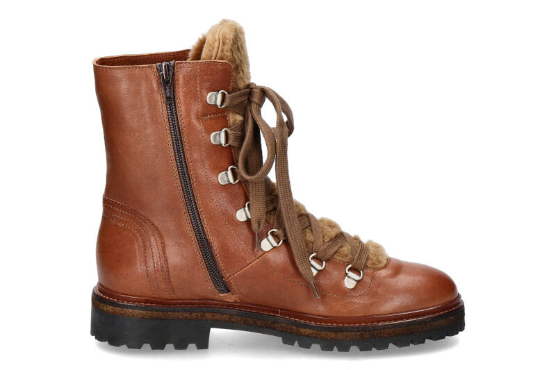 Dirndl und Bua Stiefelette gefüttert RIVER COGNAC (37 ) Dirndl und Bua Stiefelette gefüttert RIVER COGNAC (37 )