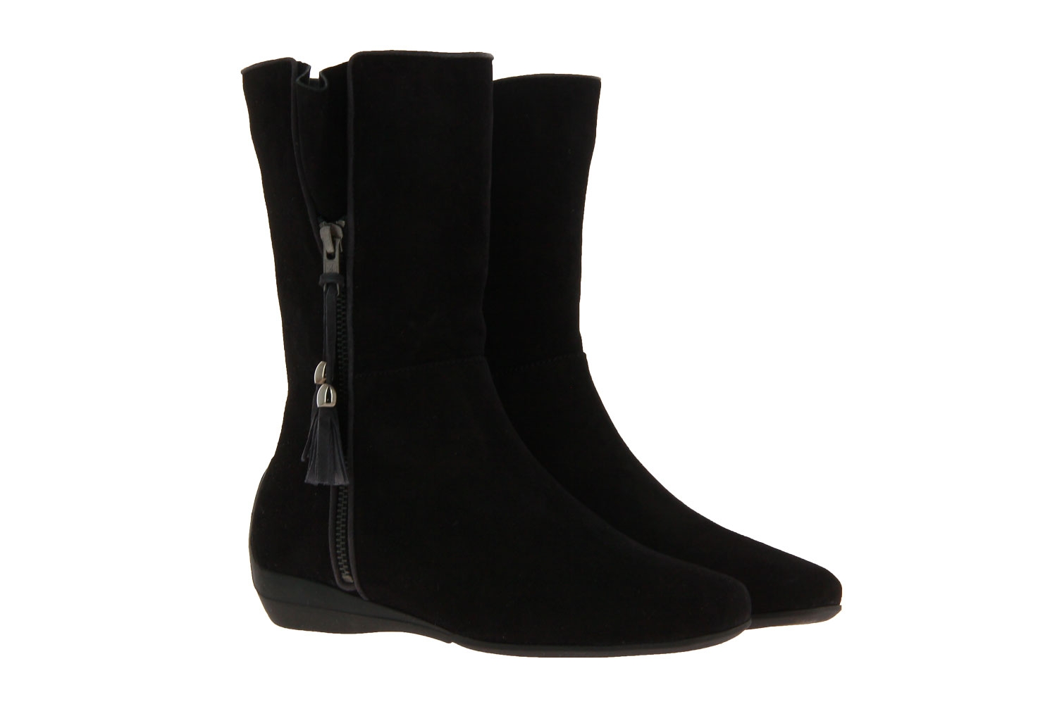 Mania Stiefelette ZEPPA CAMOSCIO NERO (37 )