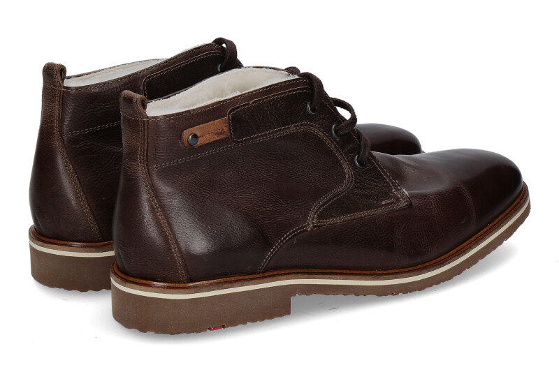 Lloyd Schnürstiefelette gefüttert SEMI CUBA CALF EBONY CIGAR (41)