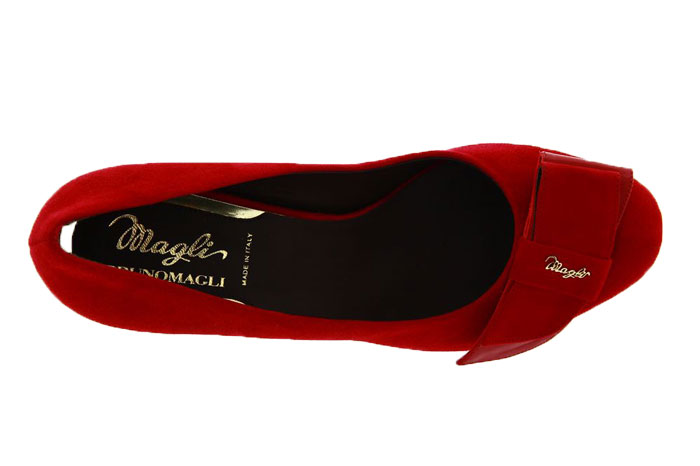 Bruno Magli Pumps SUEDE 080 ROSSO (36)