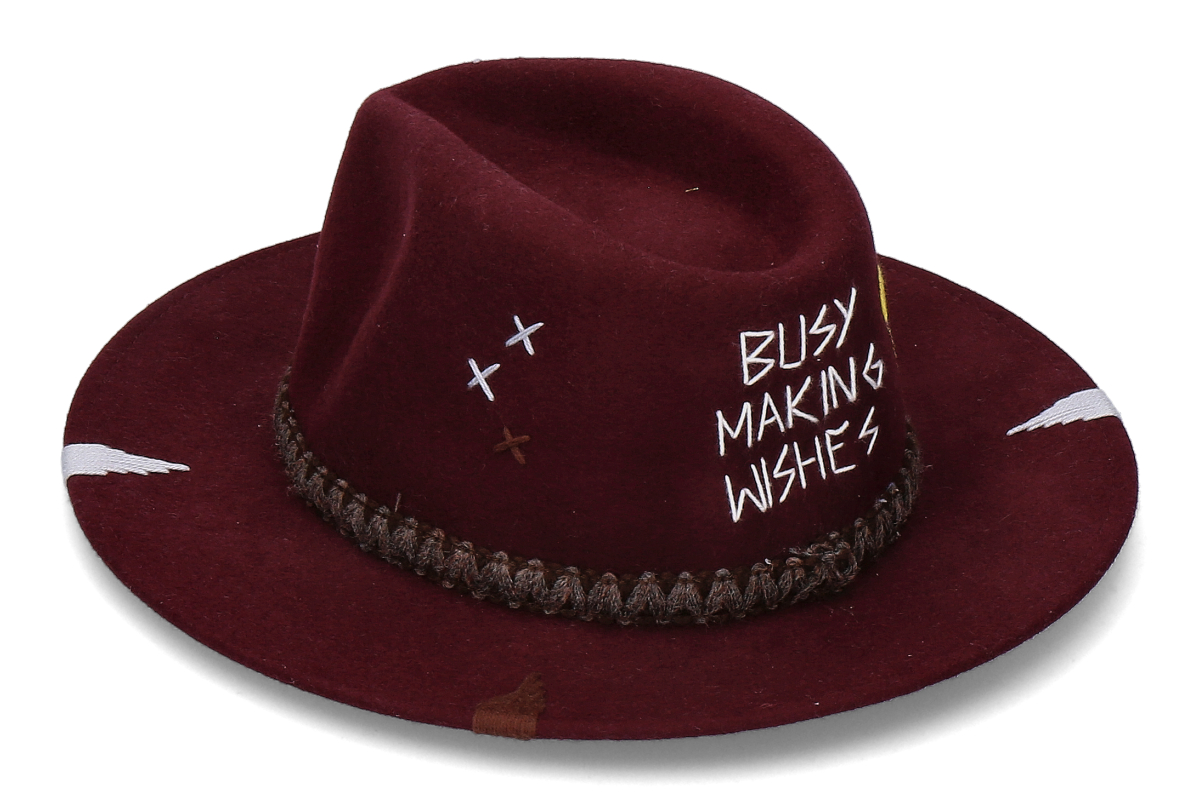 The Hat Gang Filzhut BUSY MAKING WISHES- C9 bordo
