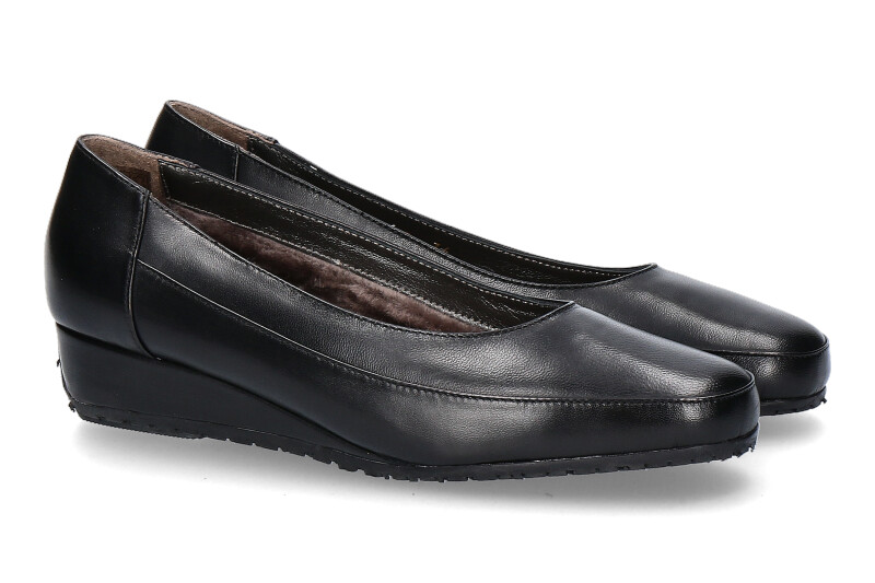Bagnoli Slipper gefüttert NAPPA NERO (39) Bagnoli Slipper gefüttert NAPPA NERO (39)